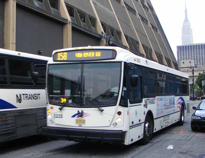 NJ Transit NABI 416 5235